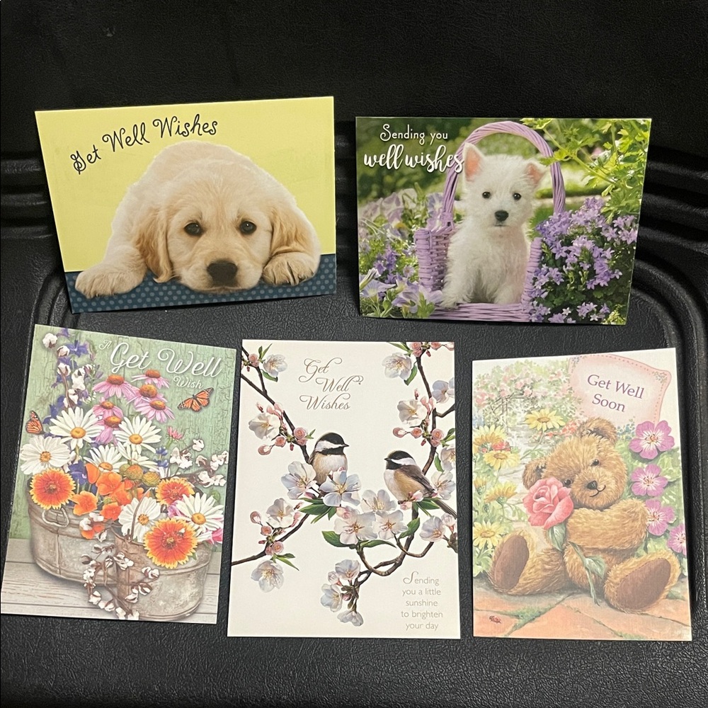 Assorted Get Well Cards 25 card bundle set - Picture 2 of 5
